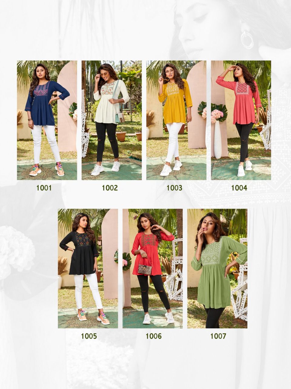 Heritage Kajree New Designer Ethnic Wear Rayon Fancy Top Collection